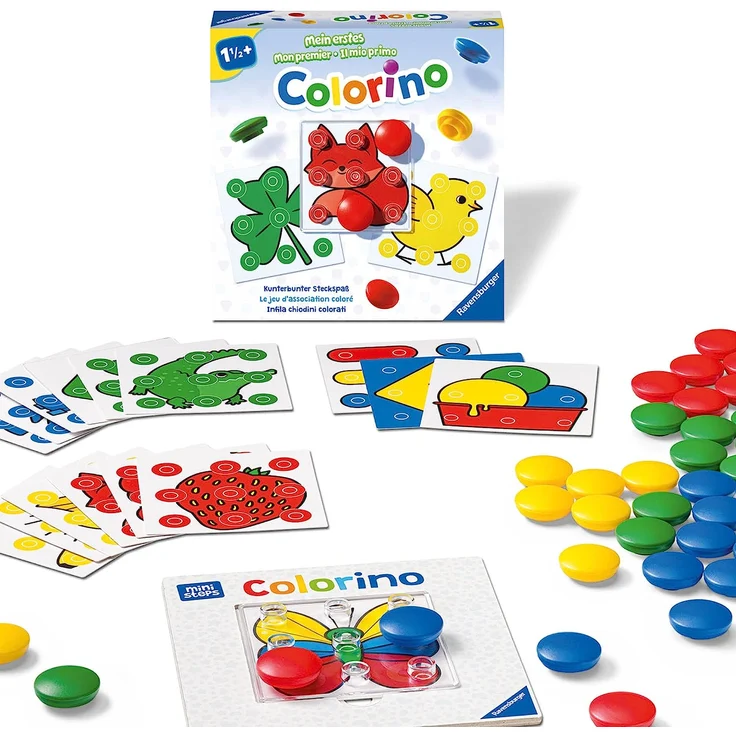 Ravensburger 20981 Mein erstes Colorino, Lernspiel - So wird Farben lernen zum Kinderspiel - Der Spieleklassiker für Kinder ab 1,5 Jahren – Bild 1