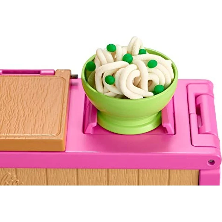 Barbie GHK43 - Pasta-Spielset mit Puppe (blond) und Arbeitsbereich, mit Zubehör und Spielknete, Spielzeug ab 4 Jahren – Bild 11