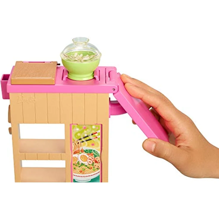 Barbie GHK43 - Pasta-Spielset mit Puppe (blond) und Arbeitsbereich, mit Zubehör und Spielknete, Spielzeug ab 4 Jahren – Bild 8