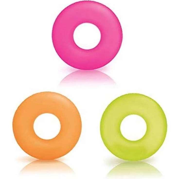 Intex 59262 NP – Schwimmring Neon, 91 cm - 1x Schwimmring, zufällige Farbauswahl – Bild 1