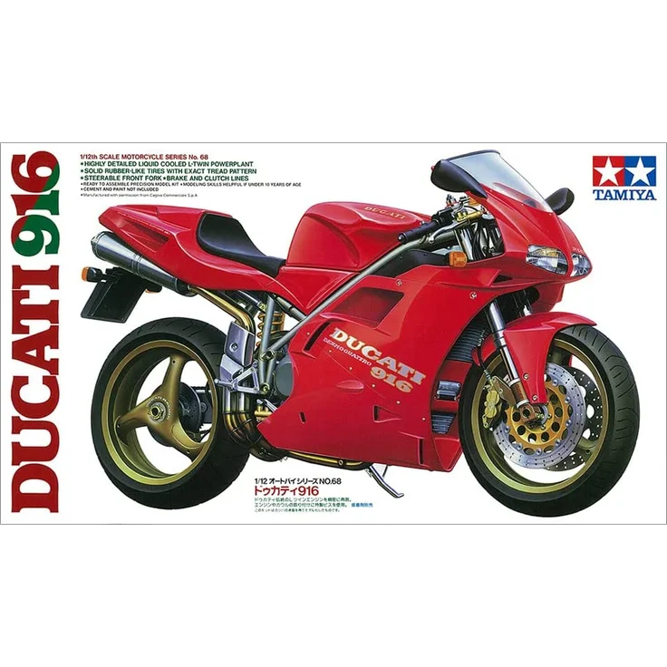 TAMIYA 300014068 1:12 Ducati 916 Desmo. 1993 – Bild 4