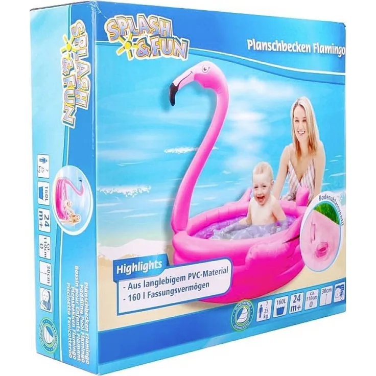 SF Planschbecken Flamingo 110cm