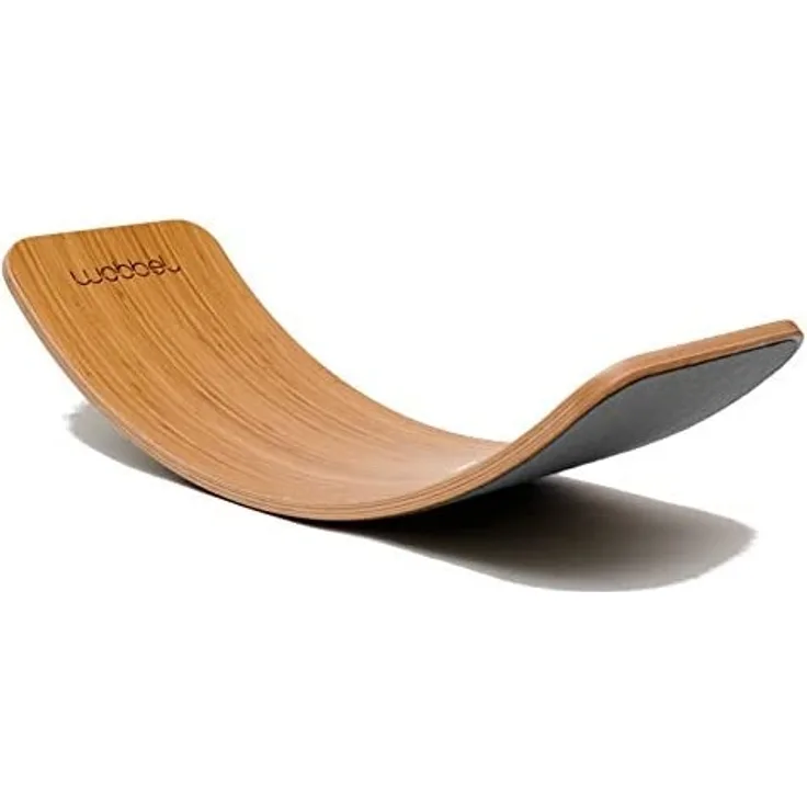 Wobbel Original Bambus Balance Board Mouse