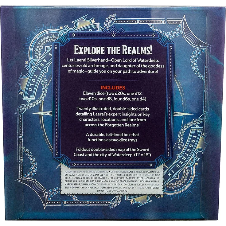 D&d Forgotten Realms Laeral Silverhand's Explorer's Kit (D&d Tabletop Roleplaying Game Accessory) – Bild 2