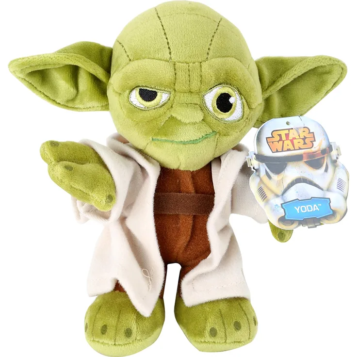 small foot 5594 star Wars Yoda Plüsch Figur 17cm, Mehrfarbig