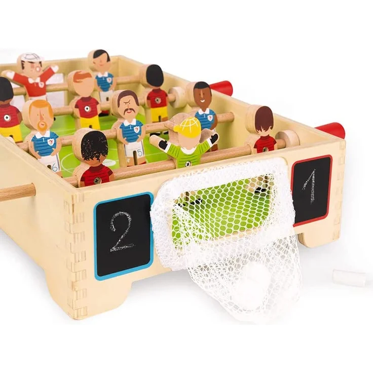 Janod J02070 - Tisch-Kicker Holz Klein Champions – Bild 2