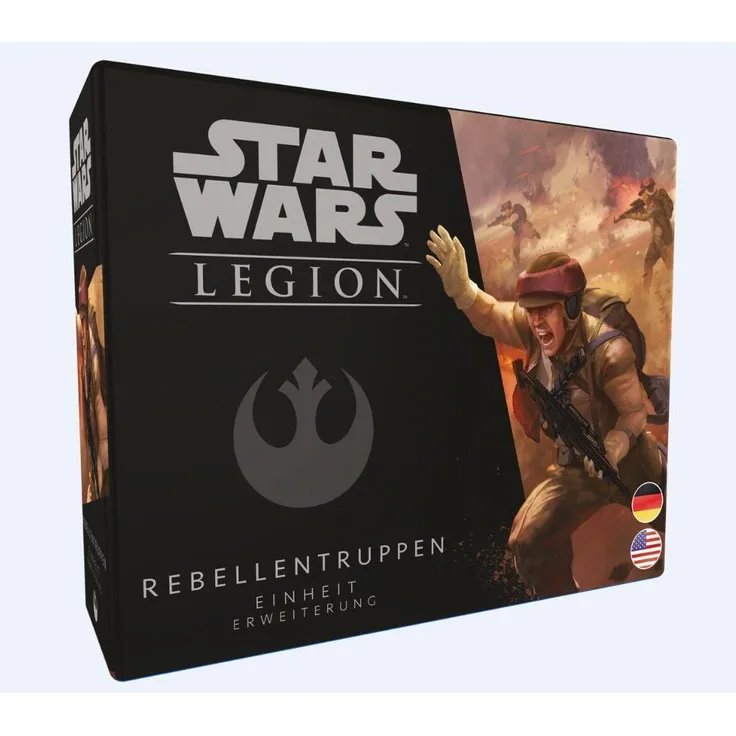 Fantasy Flight Games FFGD4602 Star Wars: Legion-Rebellentruppen, Erweiterung