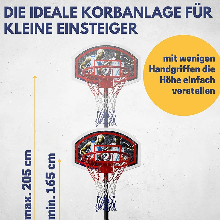 Basketballständer 165-205 cm – Bild 3