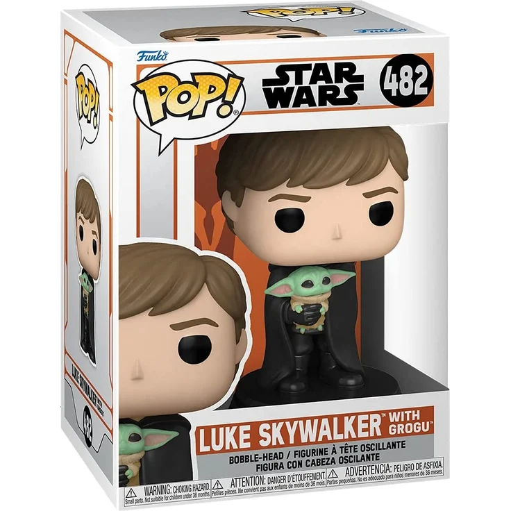 Funko 58290 POP Star Wars: Mandalorian- Luke w/Child, Mehrfarbig - Preisvergleich – Bild 2