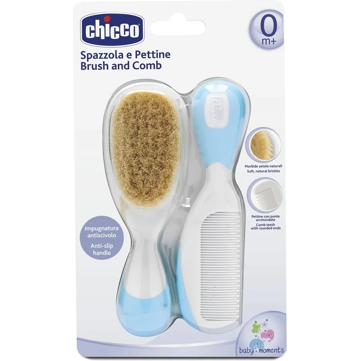 Chicco Set Kamm und Bürste blau 400g – Bild 10