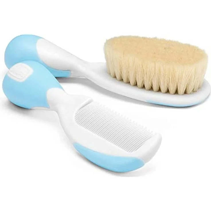 Chicco Set Kamm und Bürste blau 400g – Bild 1
