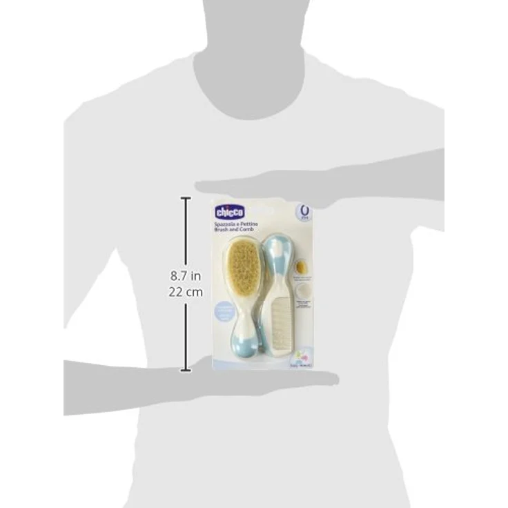 Chicco Set Kamm und Bürste blau 400g – Bild 11