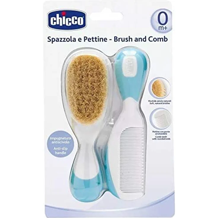 Chicco Set Kamm und Bürste blau 400g – Bild 5