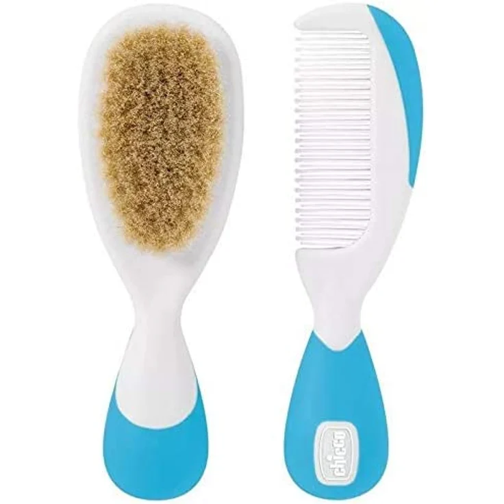 Chicco Set Kamm und Bürste blau 400g – Bild 4