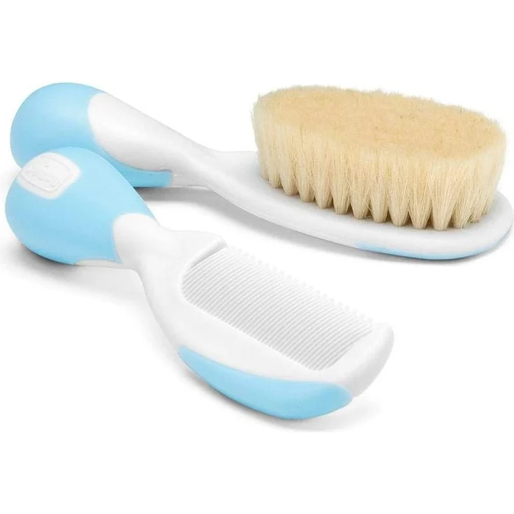 Chicco Set Kamm und Bürste blau 400g – Bild 2