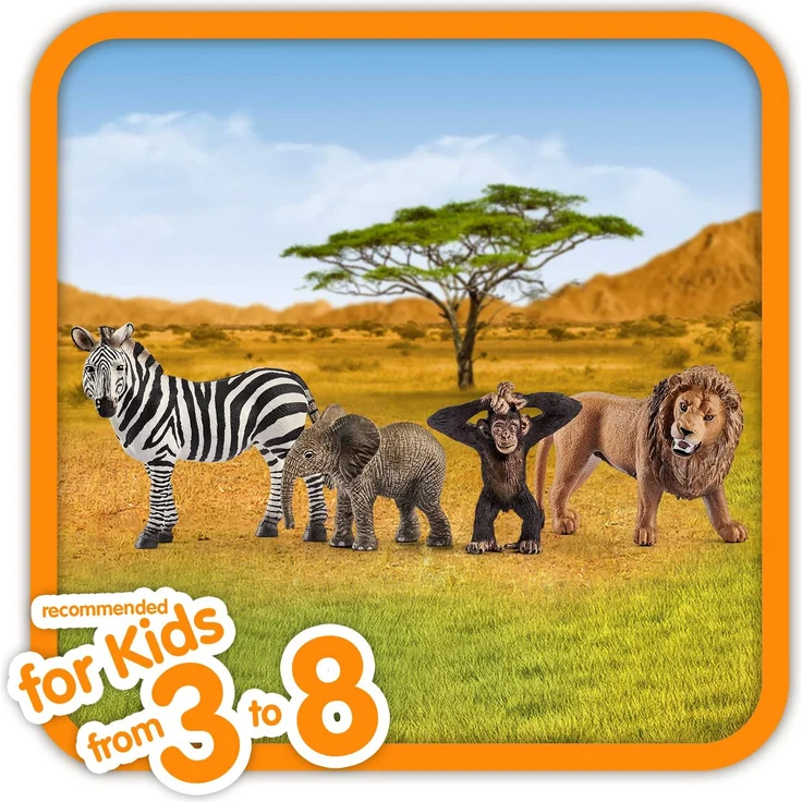 Schleich Wild Life 42387 'Starter-Set' mit 4 Figuren, ab 3 Jahren – Bild 3