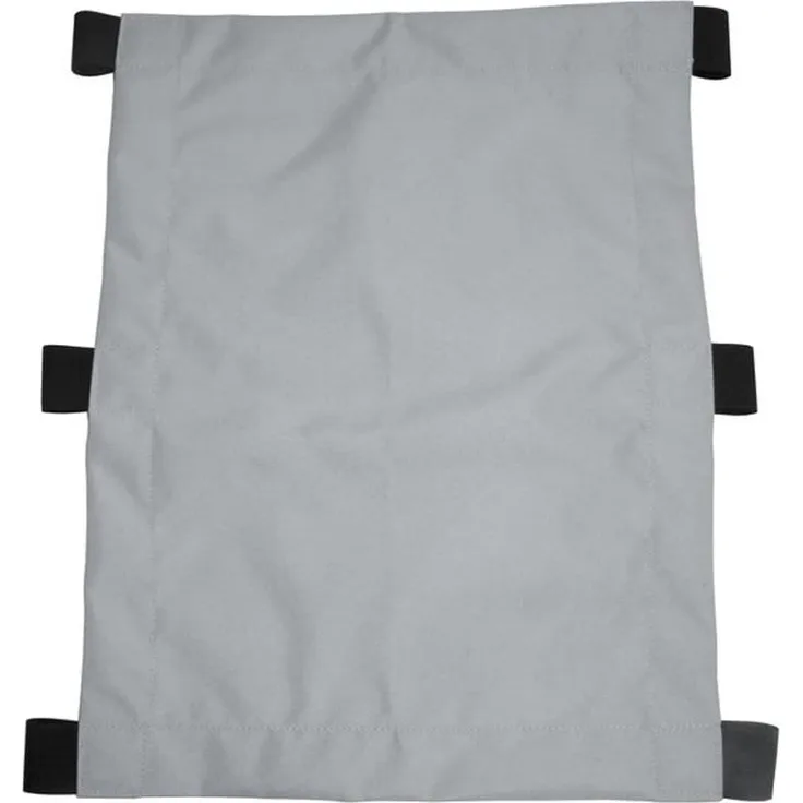 XLC Unisex – Erwachsene Mono Fahrradanhänger, Silber, 1size