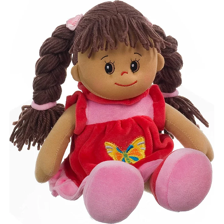 Heunec 470576 - Poupetta Lucy mit braunem Haar L