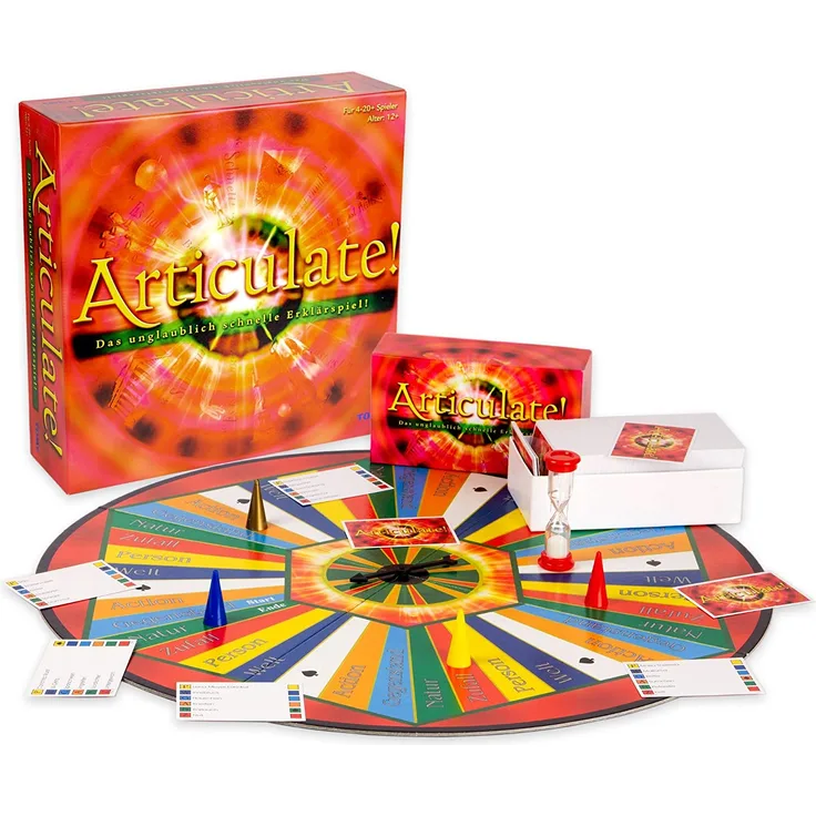 TOMY T73023DE Articulate Spiel, Gesellschaftsspiel, Mehrfarbig