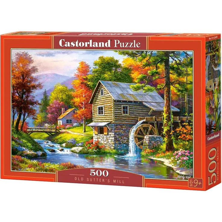 Castorland B-52691 Old Sutter's Mill, Puzzle 500 Teile, bunt