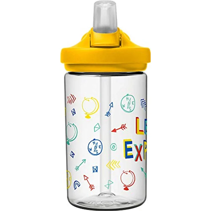 Camelbak Kids Eddy+ 0. 4l Hip Dinos, Größe 400 ml - Becher & Trinkflaschen, Farbe Grün – Bild 3