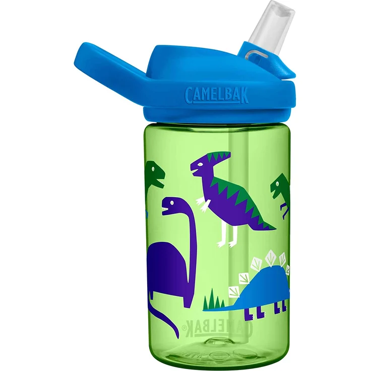 Camelbak Kids Eddy+ 0. 4l Hip Dinos, Größe 400 ml - Becher & Trinkflaschen, Farbe Grün – Bild 6