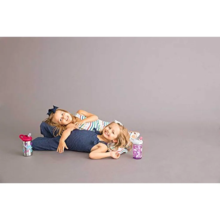 Camelbak Kids Eddy+ 0. 4l Hip Dinos, Größe 400 ml - Becher & Trinkflaschen, Farbe Grün – Bild 12