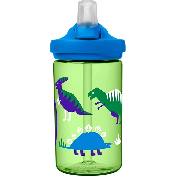 Camelbak Kids Eddy+ 0. 4l Hip Dinos, Größe 400 ml - Becher & Trinkflaschen, Farbe Grün – Bild 4
