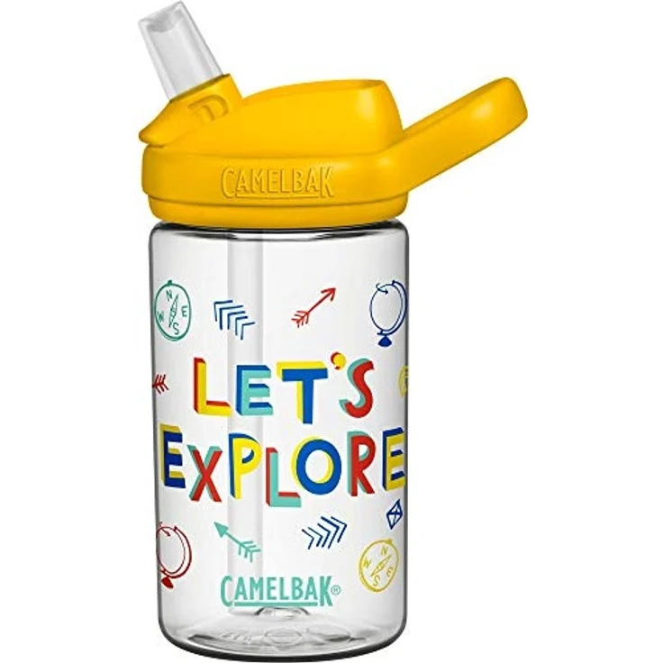 Camelbak Kids Eddy+ 0. 4l Hip Dinos, Größe 400 ml - Becher & Trinkflaschen, Farbe Grün – Bild 2