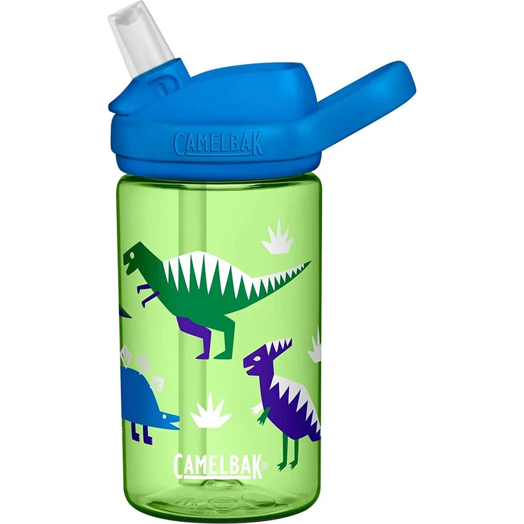 Camelbak Kids Eddy+ 0. 4l Hip Dinos, Größe 400 ml - Becher & Trinkflaschen, Farbe Grün – Bild 1