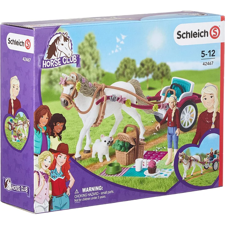 Schleich Horse Club 42467 'Kutsche für Pferdeshow', ab 5 Jahren, 32 Teile - Preisvergleich – Bild 3