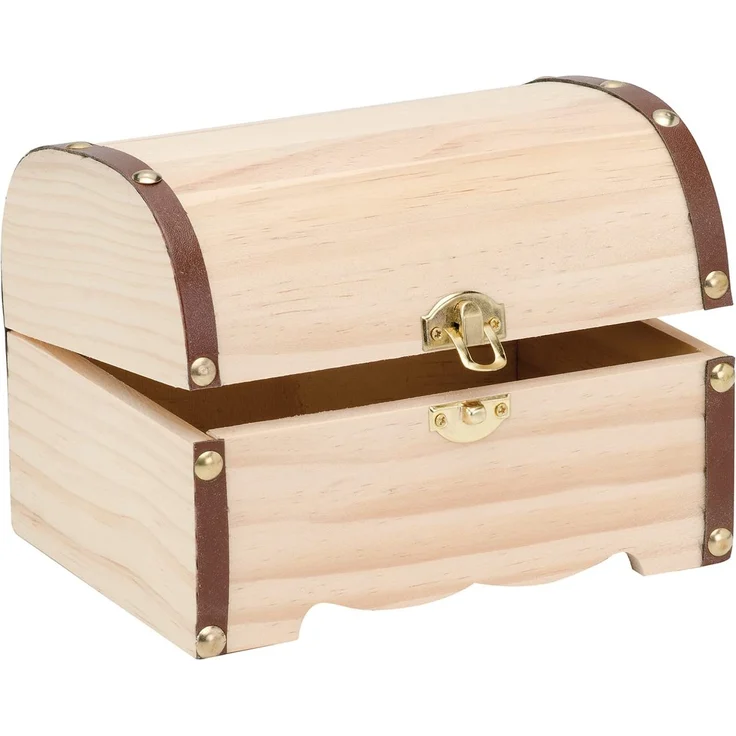 Glorex Schatztruhe 18 x 13 x 12,5 cm – Bild 3