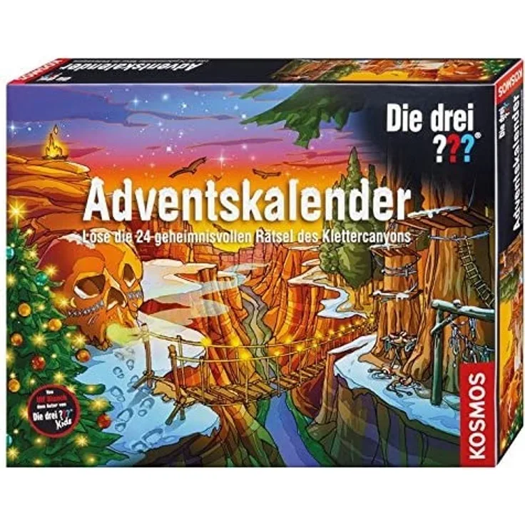 Kosmos 631888 - Die drei ??? Adventskalender 2015 - Löse die 24 geheimnisvollen Rätsel des Klettercanyons