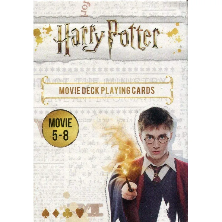 Cartamundi 108174128b Spielkarten Harry Potter (Filme 5-8),