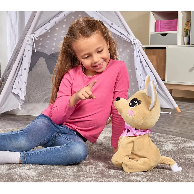 Simba 'Chi Chi Love Baby Boo', Funktionsplüsch, 30 cm, beige, ab 3 Jahren – Bild 6
