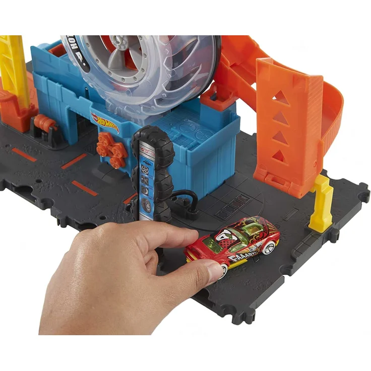 Mattel - Hot Wheels® City Super Reifenshop Spielset – Bild 3