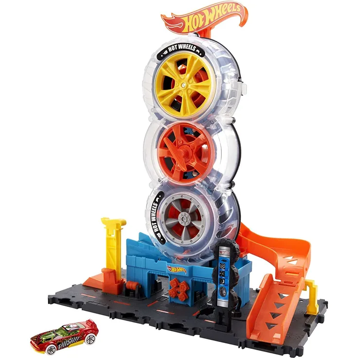 Mattel - Hot Wheels® City Super Reifenshop Spielset