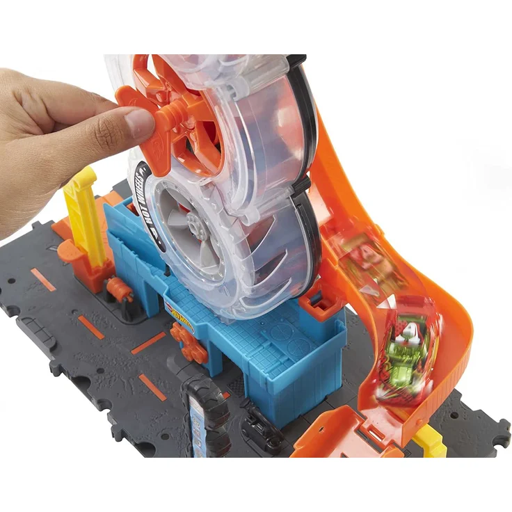 Mattel - Hot Wheels® City Super Reifenshop Spielset – Bild 4