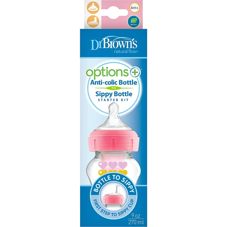 Dr. Brown’s Options+ Einsteigerpaket Flasche – Bild 2