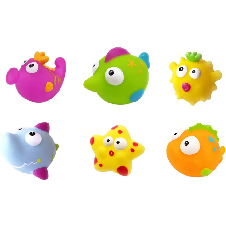 Knorrtoys 37006 - ESCABBO Badewannenspritzfiguren Unterwasserwelt