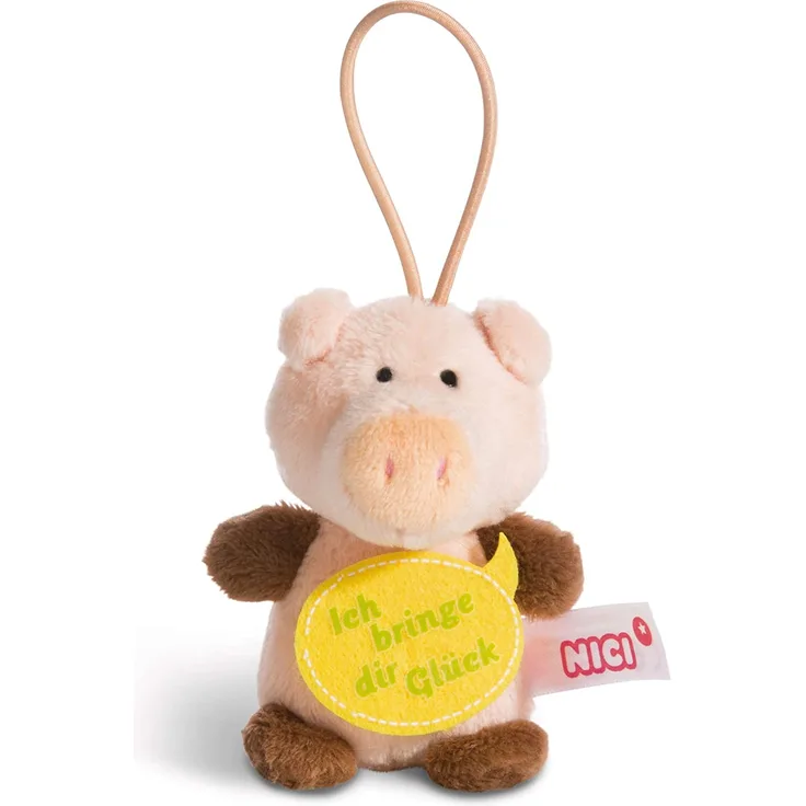 Anhänger Schwein Ich bringe dir Glück