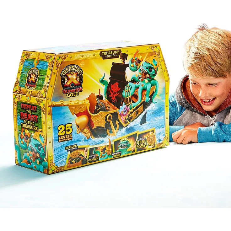 TREASURE X 674 41579 EA Sunken Shipwreck Spielset, Mehrfarbig – Bild 10