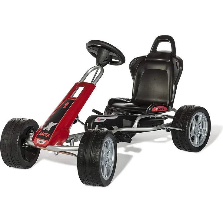 FERBEDO X-Racer schwarz/rot Gokart – Bild 2
