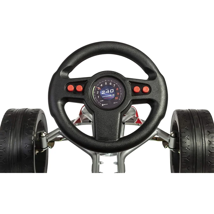 FERBEDO X-Racer schwarz/rot Gokart – Bild 5