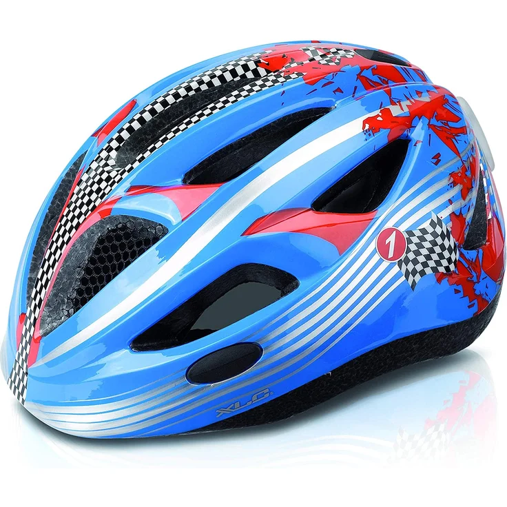 XLC Kinderhelm BH-C17 Gr. XS/S (46-51cm) blau Racer – Bild 1