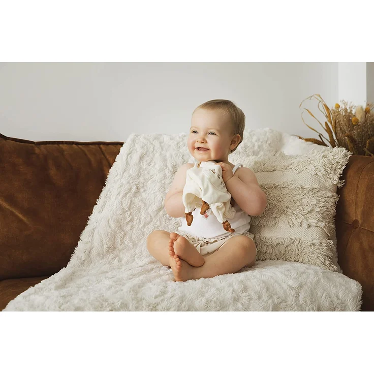 Sophie de Giraf Kuscheltuch - Weiß off white – Bild 5