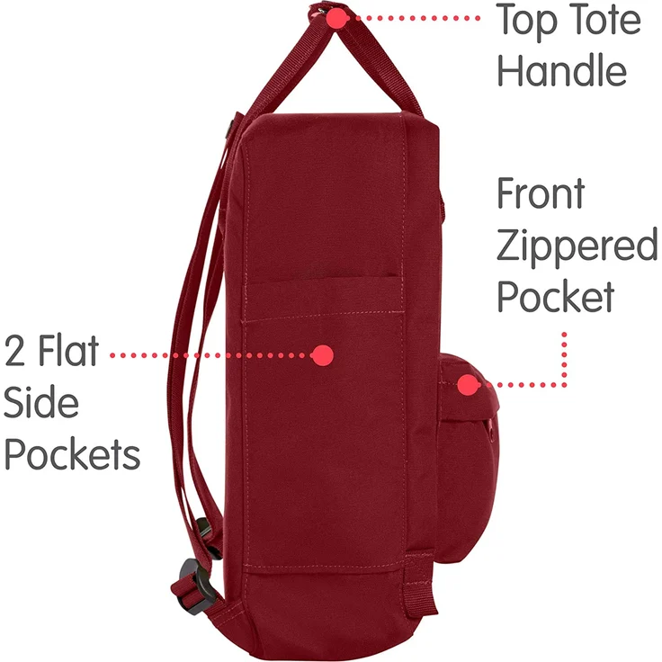 Fjällräven Re-Kanken ox red - Größe 16 Liter – Bild 5