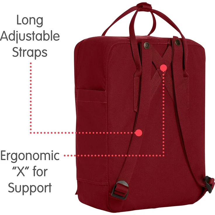 Fjällräven Re-Kanken ox red - Größe 16 Liter – Bild 4