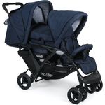 CHIC 4 BABY 274 52 Geschwisterwagen Duo, Jeans navy, blau