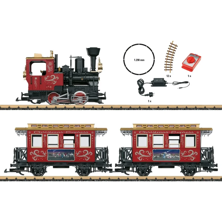 LGB 70308 Spur G Startset Weihnachtszug 1:22,5 – Bild 2